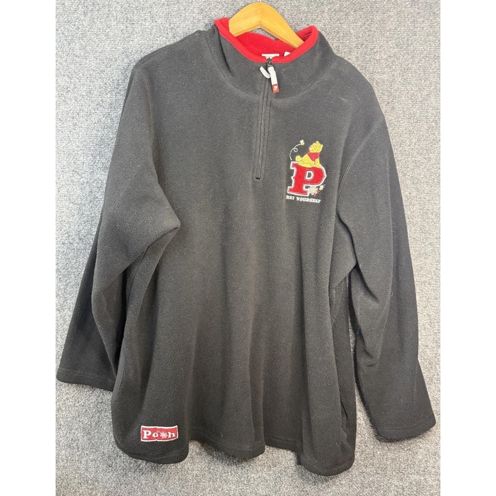Vintage Disney Plus Winnie The Pooh Pullover Jackets Women's SZ 2X Long Sleeves